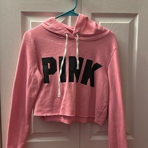 Victoria Secret Pink Crop Sweatshirt